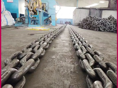 礦山機(jī)械輸送配件刮板機(jī)緊湊鏈條耐腐蝕錳鋼大鐵鏈子30mm*108mm圖5